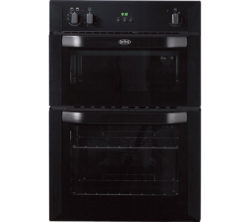BELLING BI90FP Electric Double Oven - Black